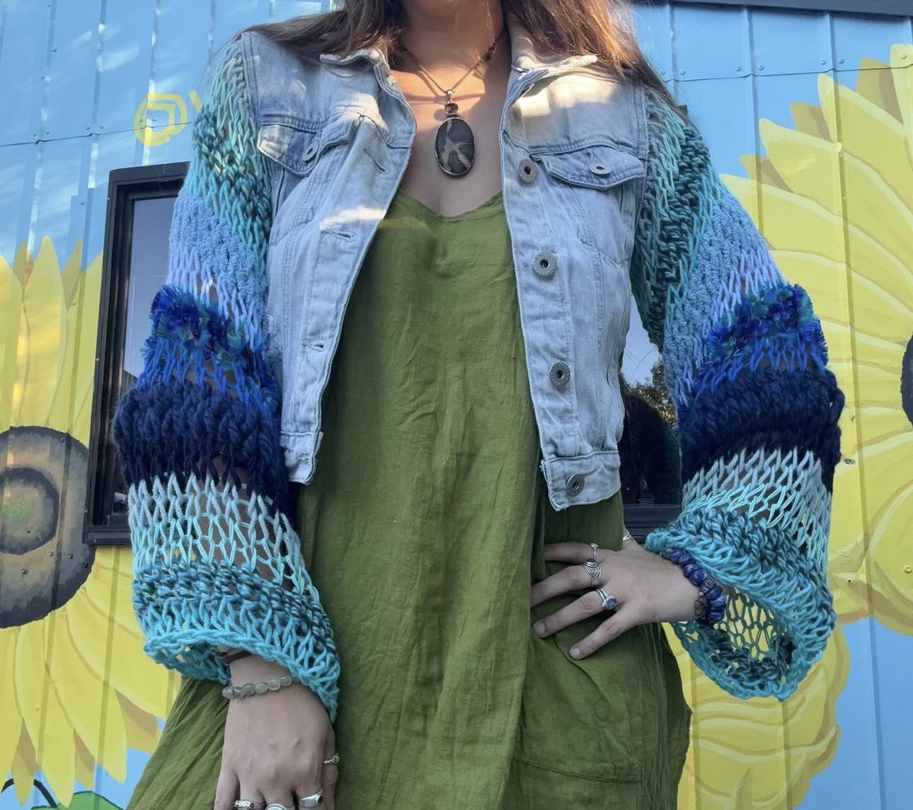 Upcycled Denim Jacket